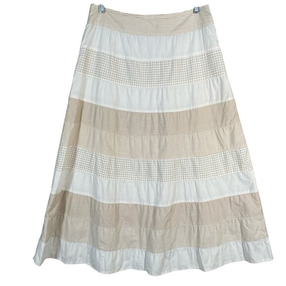 Old Navy Dresses & Skirts - Y2K Old Navy Tiered Skirt 6 Midi Maxi Boho Prairie Western Lightweight Beachy